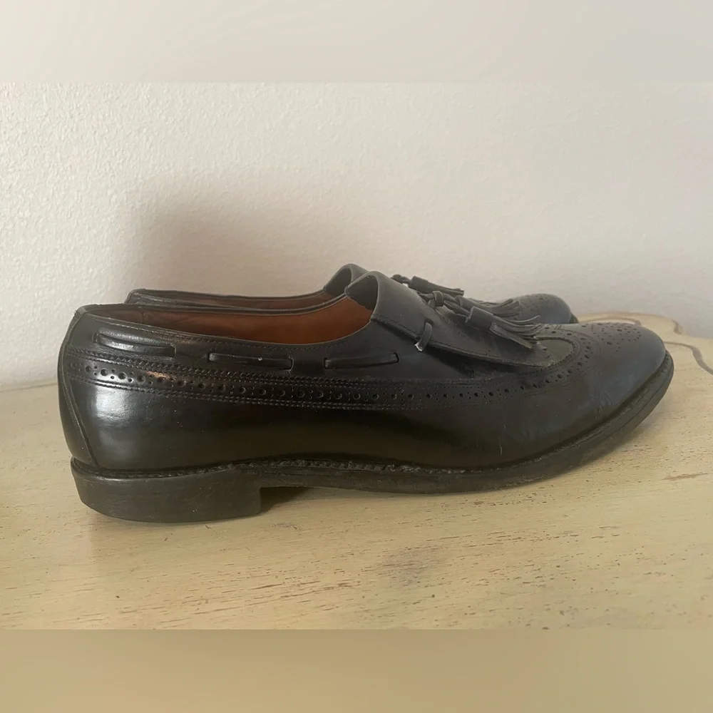 Allen Edmonds Made in USA Arlington Tasseled Kiltie Loafer in Black Size‎ 13 B